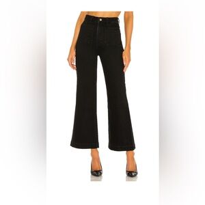 ROLLA'S High Rise Wide Leg Sailor Black Denim Jeans- NWT- Size 27